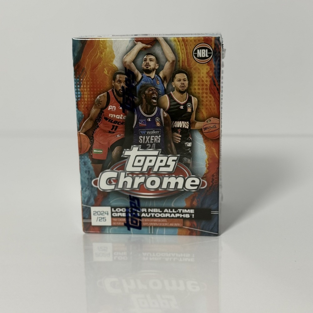 Topps Chrome 2024-25 Basketball Blaster box